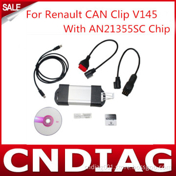 Newest Super Re-Nault Can Clip V145 Diagnostic Interface with An21355sc Chip with Multi-Language